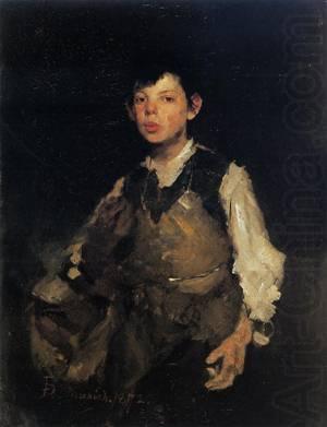 The Whistling Boy, Frank Duveneck